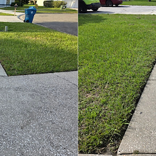 Spring-Hill-Driveway-Walkway-Pressure-Washing-Transformation 1